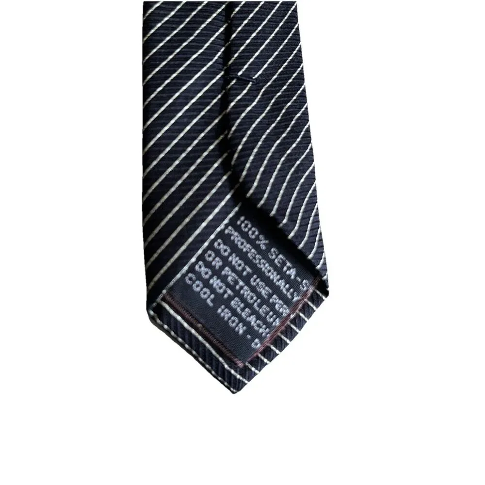 Vintage Gianni Versace Medusa Mens Tie Necktie 100% Silk Art Deco Made Italy